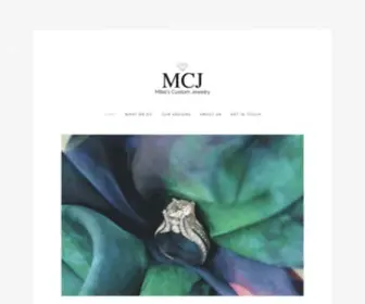 Mikescustomjewelers.com(MCJ) Screenshot