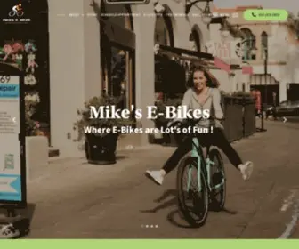 Mikese-Bikes.com(Electric Bikes) Screenshot