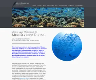 Mikesevernsdiving.com(Maui Scuba Diving Tours) Screenshot