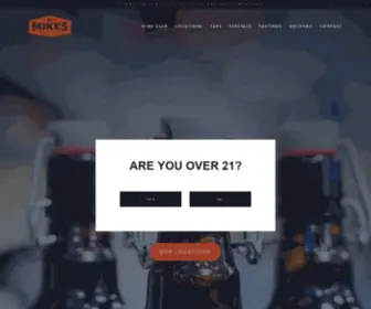 Mikeskc.com(Mike's Wine & Spirits) Screenshot