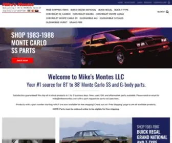 Mikesmontes.com(Mike's Montes) Screenshot