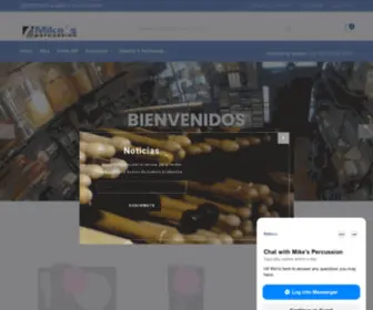 Mikespercussion.com(MIKE'S PERCUSSION) Screenshot