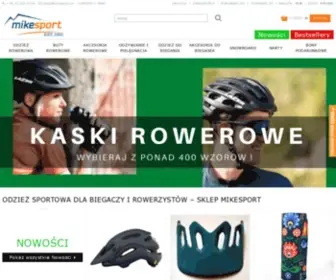 Mikesport.pl(Odzież Sportowa Dla Biegaczy) Screenshot