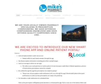 Mikesrx.net(Mike's Pharmacy and Compounding Center) Screenshot