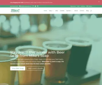 Mikessoaps.com(Mike&#039;s Soaps) Screenshot