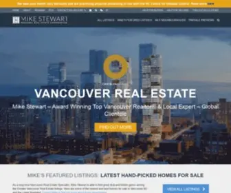 Mikestewart.ca(Vancouver Condo Realtor Mike Stewart 604) Screenshot