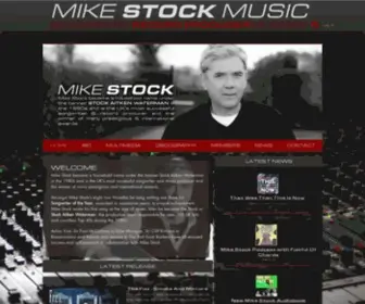 Mikestockmusic.com(Mike Stock) Screenshot