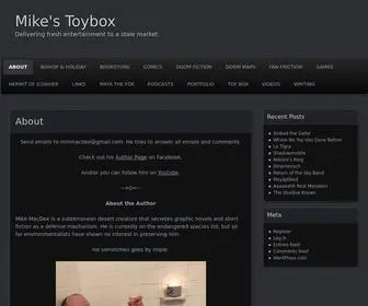 Mikestoybox.net(Mike's Toybox) Screenshot