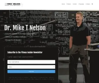 Miketnelson.com(Free Beginner Fat Loss Videos With Mike T Nelson) Screenshot