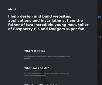 Mikevaughan.design(Web designer) Screenshot