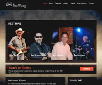 Mikewatsonband.com(Mike Watson Band) Screenshot