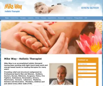 Mikewayholistictherapy.co.uk(Mike Way) Screenshot