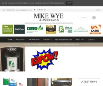 Mikewye.co.uk(Sustainable Building) Screenshot