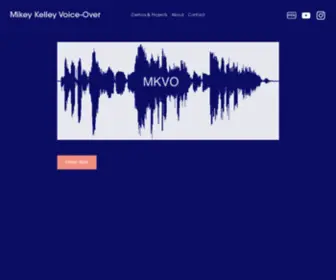 Mikeykelley.com(Mikey Kelley Voice) Screenshot