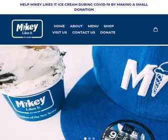 Mikeylikesiticecream.com(Mikey Likes It Ice Cream) Screenshot