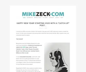 Mikezeck.com(MIKE ZECK) Screenshot