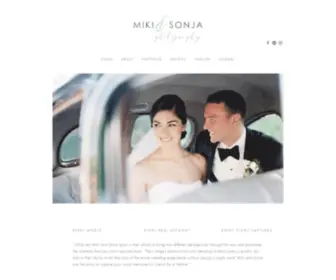 Mikiandsonja.com(Miki & Sonja Photography) Screenshot