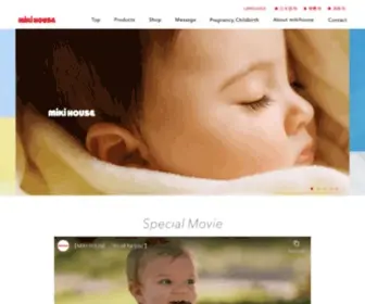 Mikihouse.com(MIKI HOUSE CORPORATION GLOBAL WEBSITE) Screenshot