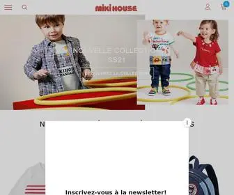 Mikihouse.fr(Vêtements et chaussures de luxe pour enfants) Screenshot