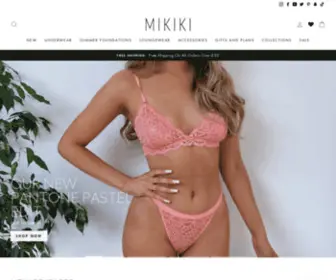Mikiki.co.uk(Choosing your Underwear has never been so Effortless. Joie De VIvre ... Because life) Screenshot