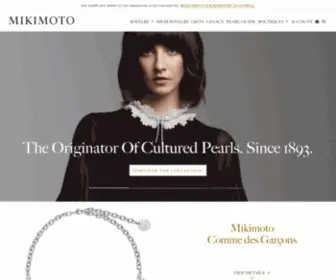 Mikimoto.com(ミキモト) Screenshot