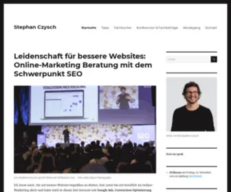 Mikinimedia.de(Alles über Stephan Czysch) Screenshot