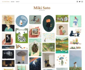 Mikisatoillustration.com(Miki Sato) Screenshot