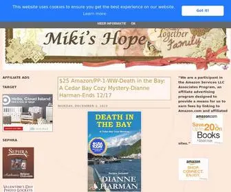 Mikishope.com(Miki's Hope) Screenshot
