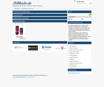 Mikkado.de(Handy Produkte finden) Screenshot