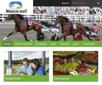 Mikkelinravirata.fi(Etusivu) Screenshot