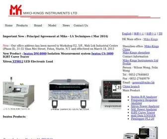 Miko.hk(Miko-Kings Instruments Ltd) Screenshot