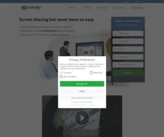 Mikogo.com(Free Screen Sharing and Online Meeting Software) Screenshot