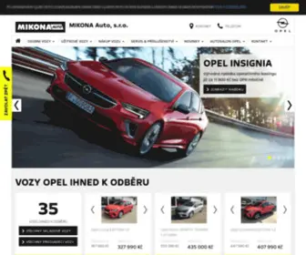 Mikona.cz(Opel Zlín) Screenshot