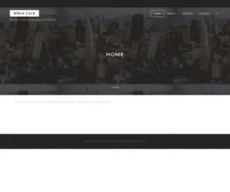 Mikracorp.com(Business Continuity Planned and Delivered) Screenshot
