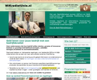 Mikredietunie.nl(Mikredietunie) Screenshot