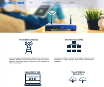 Mikro-Wan.com(Mikro Wan) Screenshot