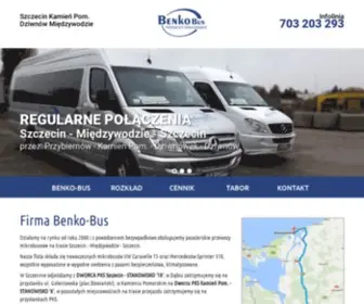 Mikrobusy.szczecin.pl(BENKO-BUS) Screenshot