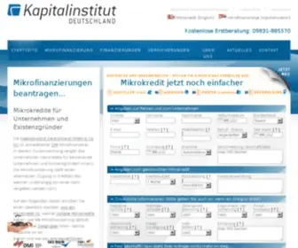Mikrokredit.net(Mikrokredite) Screenshot