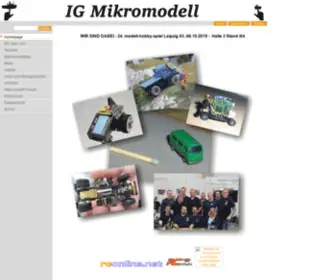 Mikromodell.de(IG Mikromodell) Screenshot
