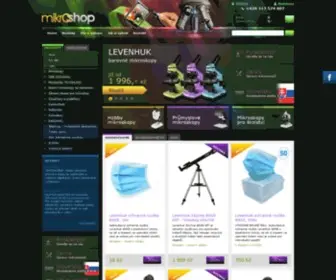Mikroshop.cz(Optické přístroje) Screenshot