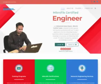 Mikrotik-Trainer.com(Muhammad Zishan Shaukat MikroTik Certified Trainer) Screenshot