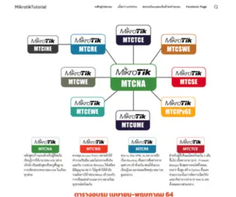 Mikrotiktutorial.com(รวมข้อมูล Mikrotik) Screenshot