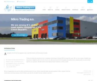 Mikrotrading.cz(Mikro Trading a.s) Screenshot