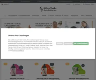 Mikroveda.de(Effektive Mikroorganismen und mehr) Screenshot