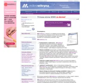 Mikrowitryna.pl(Strona) Screenshot