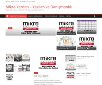 Mikroyardim.com(Mikro Çözüm Ortağı) Screenshot