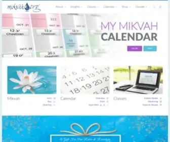 Mikvah.org(Mikvah) Screenshot