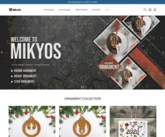 Mikyos.com(Worldwide online shopping store) Screenshot