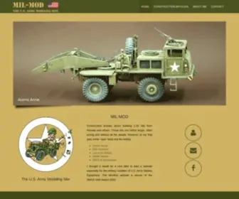 Mil-Mod.nl(Military Modeling) Screenshot