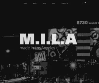 Mila4U.com(Made in Los Angeles) Screenshot
